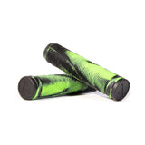 Antics Stack - Grips Scooter Grips Antics Black/Lime Green Swirl 