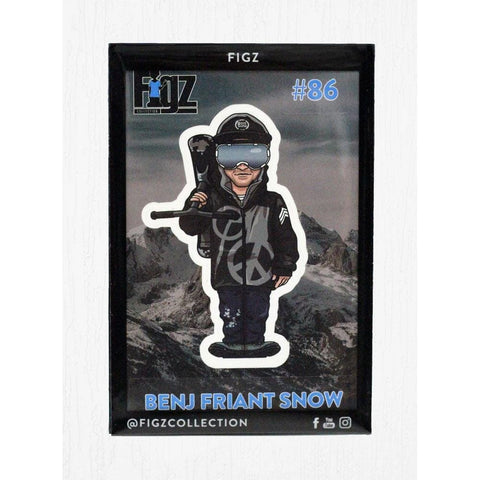 Figz Benj Friant Snow - Sticker Stickers Figz 1SZ 