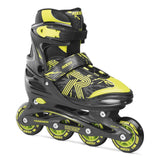 Roces JOKEY 3.0 BOY Black Lime Green - Inline Skates Roller Blades Roces 12-4 Black-Lime Green 