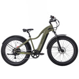 Tundra Electric Bike Electric bike GOTRAX Step Over Olive Green 