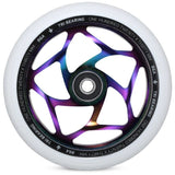 Envy Tri Bearing Wheels Scooter Wheels Envy NEOCHROME/WHITE 120MM x 30MM 